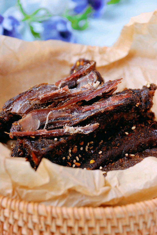 减脂抗饿解馋必备零食～手撕风干牛肉