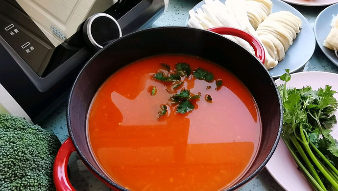 轻松搞定番茄汤底，实现火锅自由