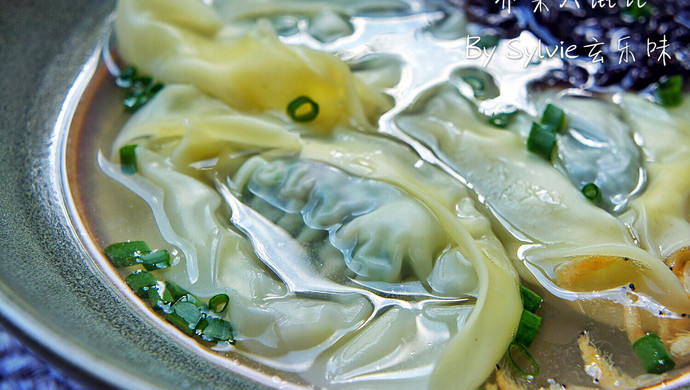 荠菜超薄皮大馄饨