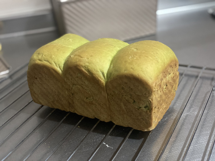 蜜豆抹茶吐司的做法