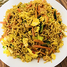 豪华版炒方便面