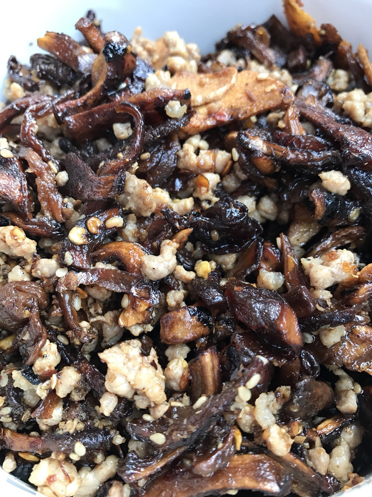松茸肉酱的做法