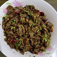 香辣孜然牛肉的做法图解3