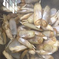 #把金牌大厨带回家#金牌葱姜巧烹蛏的做法图解4