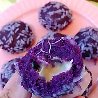 紫薯糯米丸子宝宝小零食的做法图解11