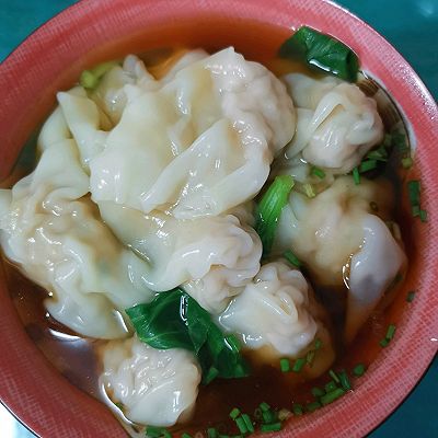 鲜肉香葱混沌