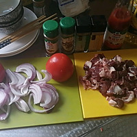 番茄牛腩简单盖饭的做法图解1