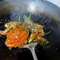 香辣蒜蓉油焖梭子蟹的做法图解7