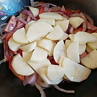 土豆片洋葱炒肉的做法图解4