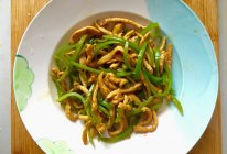 青椒炒肉丝的做法