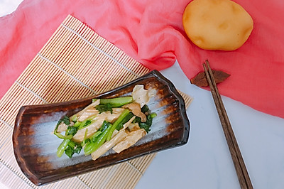 腐竹油菜
