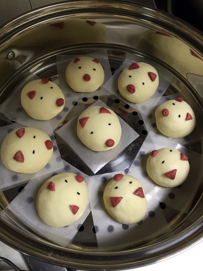 奶黄包的做法图解17