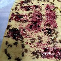 蓝莓果酱葡萄干蛋糕卷的做法图解19