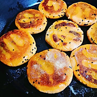 豆沙红薯芝麻香糯小饼——自制的小甜点的做法图解12
