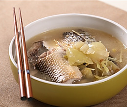潮州酸菜煮梭鱼——捷赛私房菜的做法