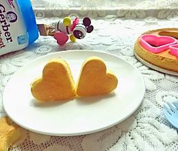 心形米粉蛋糕#嘉宝辅食宝典#的做法
