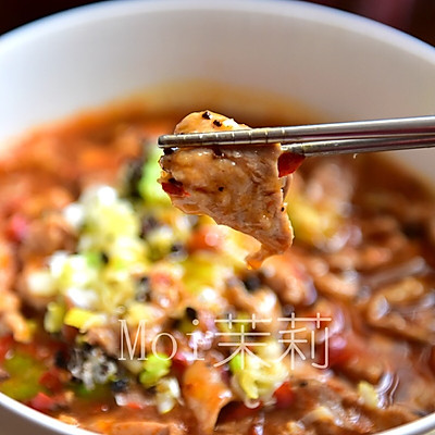 水煮肉片--年夜饭来碗红红火火