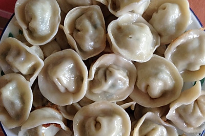 韭菜饺子（煎饺）