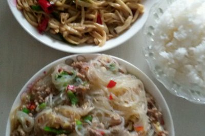 干煸手撕杏鲍菇