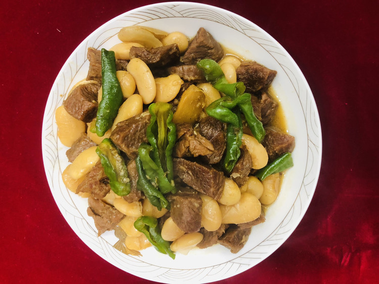 芸豆炖牛肉的做法
