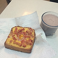 懒人早餐—鸡蛋香肠吐司的做法图解7