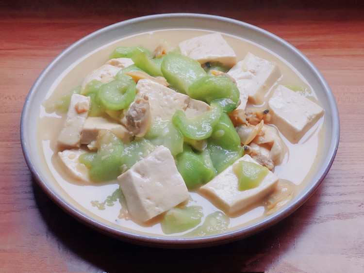 适合夏天一款清爽瓜豆腐汤的做法