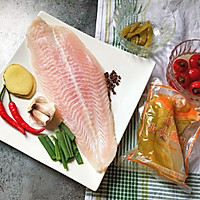 酸菜巴沙鱼片#KitchenAid的美食故事#的做法图解1