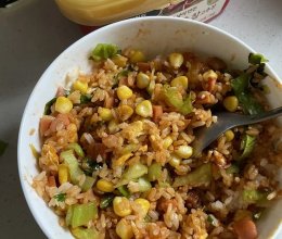 2人份低配版电饭锅韩式拌饭快手拌饭的做法