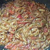 少油西红柿炒茄子的做法图解8