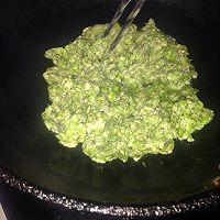 榆钱鸡蛋饼的做法图解5