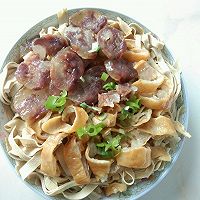 腊肉双拼千张的做法图解4
