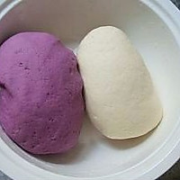 很惊艳的紫薯开花馒头的做法图解3