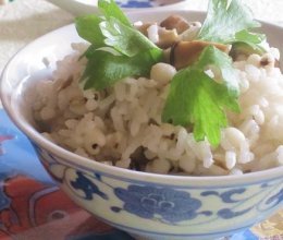香菇薏米饭的做法