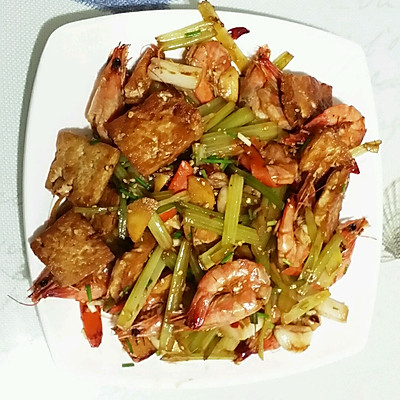 香辣豆腐虾
