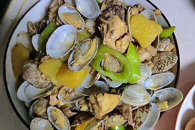 低脂高蛋白硬菜—蛤蜊炒鸡架