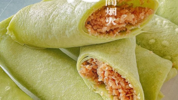 吮指印尼班兰椰丝卷