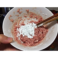 自制瘦肉丸的做法图解2