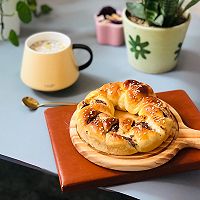 3股红豆沙辫子面包的做法图解11
