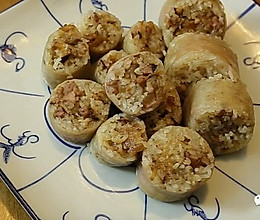 潮汕猪肠糯米的做法