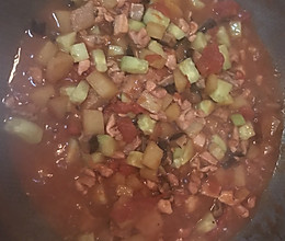 简易菜谱-减肥菜：番茄鸡腿的做法