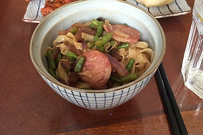 塔吉锅豇豆焖面