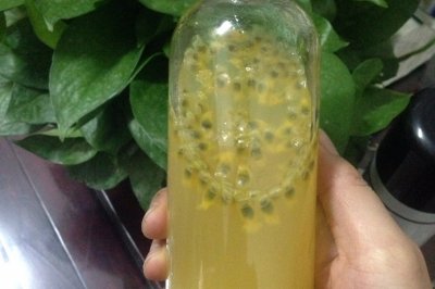 蜂蜜柚子百香果茶