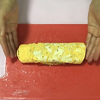 #冰箱剩余食材大改造# 快手炒饭蛋卷的做法图解8