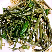 凉拌无心菜的做法图解1