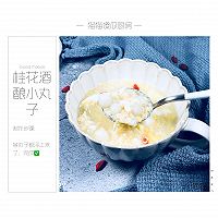 #秋天怎么吃#让人回味无穷—桂花酒酿小丸子的做法图解8