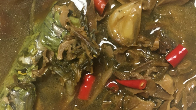 梅干菜笋炖汪刺鱼的做法