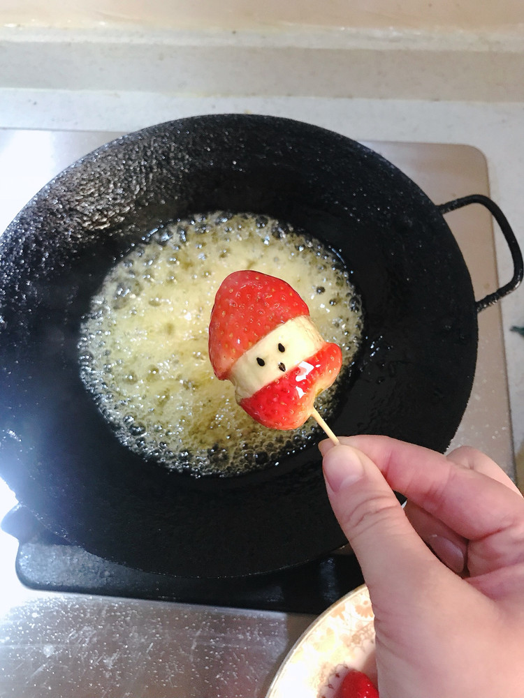 小雪人糖葫芦的做法