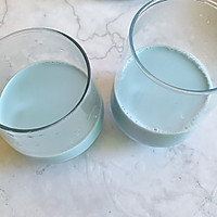 夏日冰爽甜品，蓝蝴蝶椰汁奶冻西米露的做法图解7
