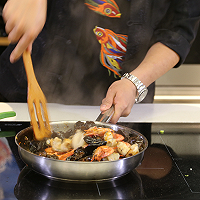 加拿大北极虾海鲜干锅的做法图解6