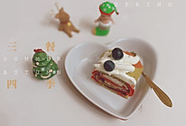 #甜蜜暖冬，“焙”感幸福#圣诞双色蛋糕卷的做法